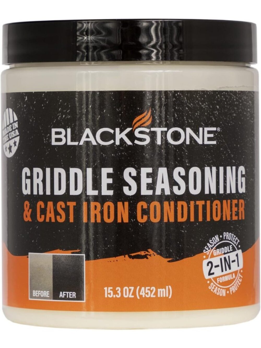 Griddle Seasoning & Cast Iron Conditioner, 15.3oz | Protect & Maintain Griddle